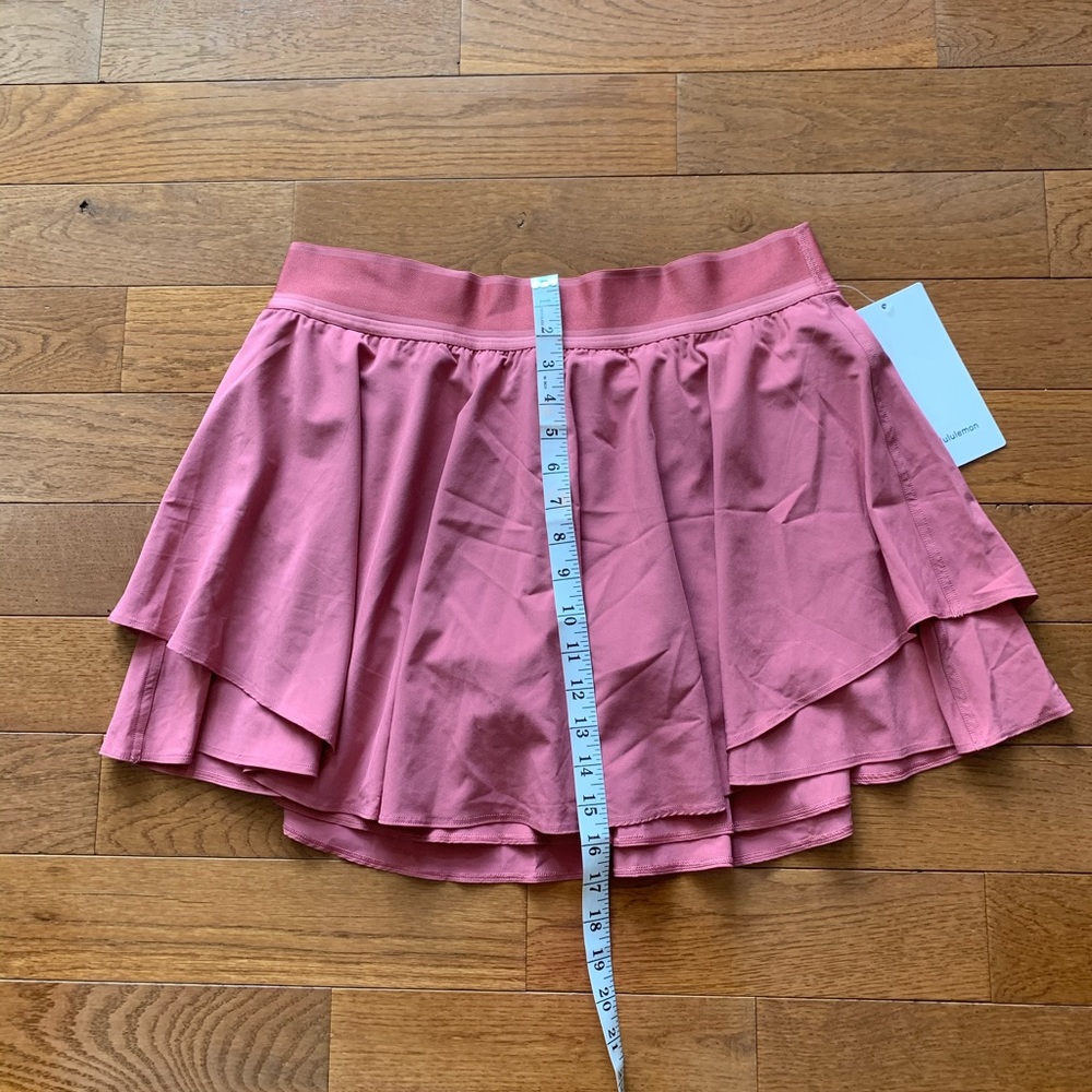 🍒Lululemon Court Rival High Rise Skirt Tall-Cherry Tint-12/14🍒 - Picture 12 of 16